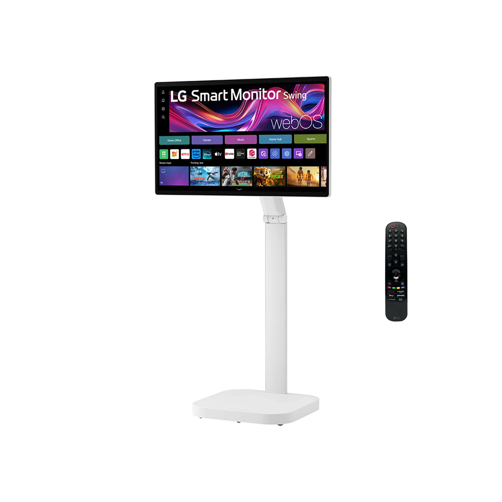 LG | Smart Monitor Swing 斜槓機 32" 移動式智慧螢幕 (4K/可觸控) 32U889SA-W