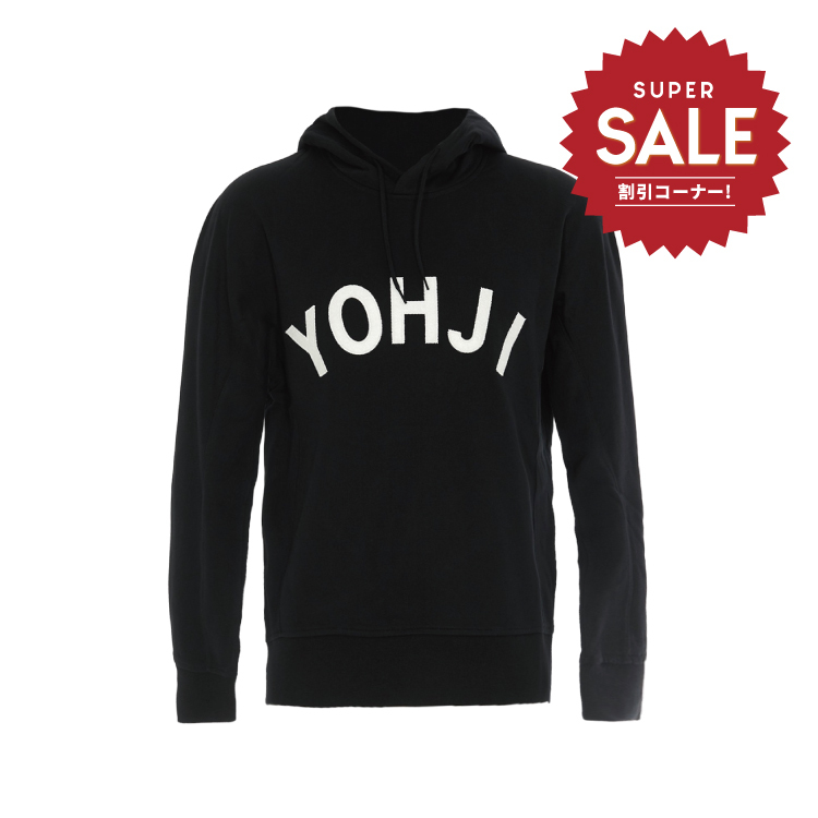 【 Y-3 M Y LETTERS HOODIE 弧形LOGO帽TEE - 黑 】