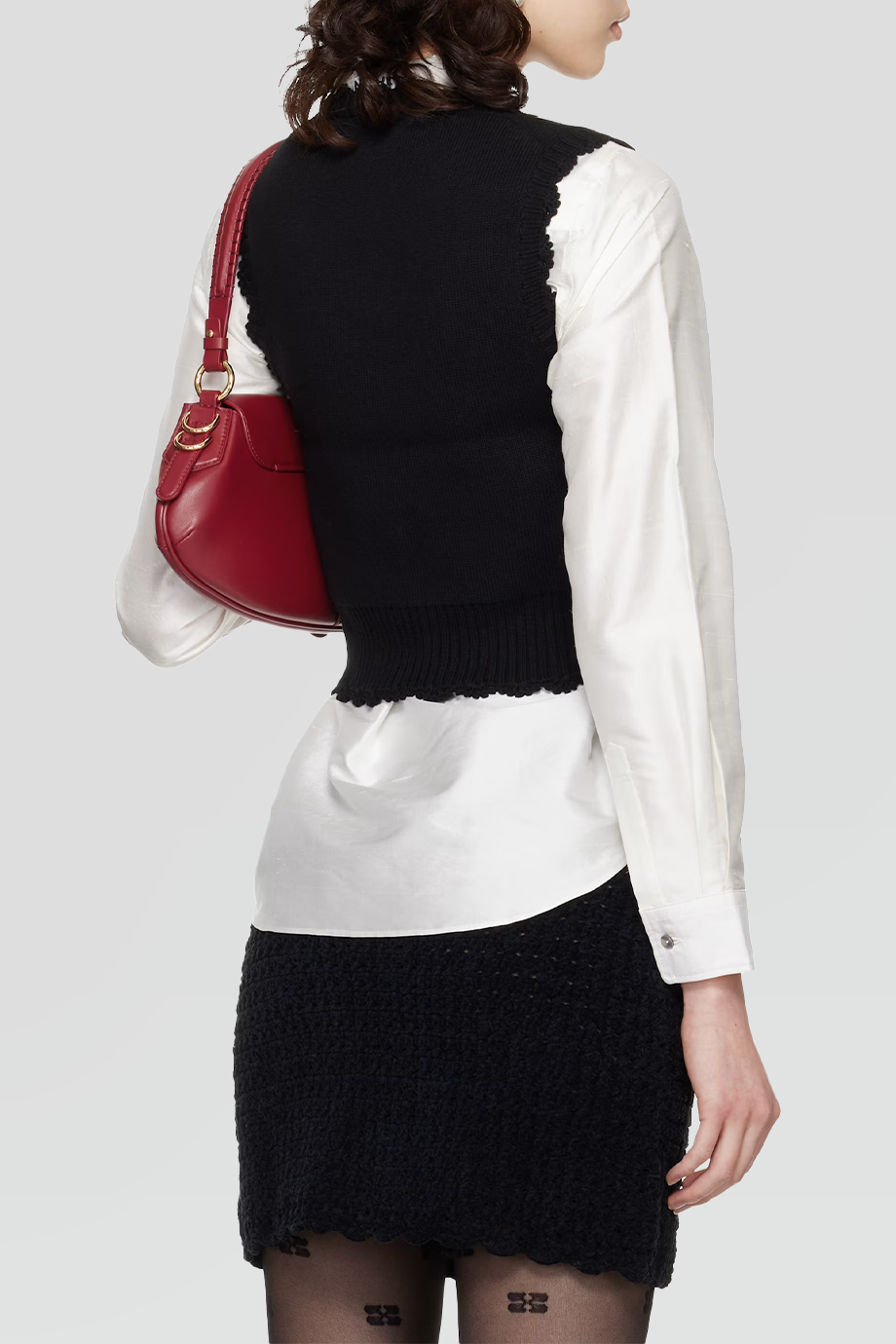 GANNI｜CROCHET 鉤針羊絨背心