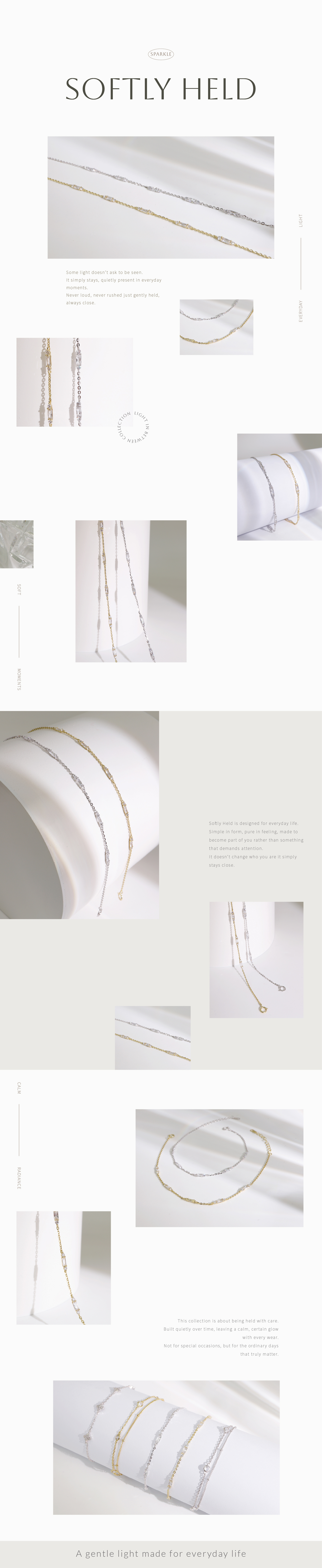 澄澈 純銀手鍊｜Miestilo Jewelry設計師輕珠寶品牌｜舒飾質感每一刻