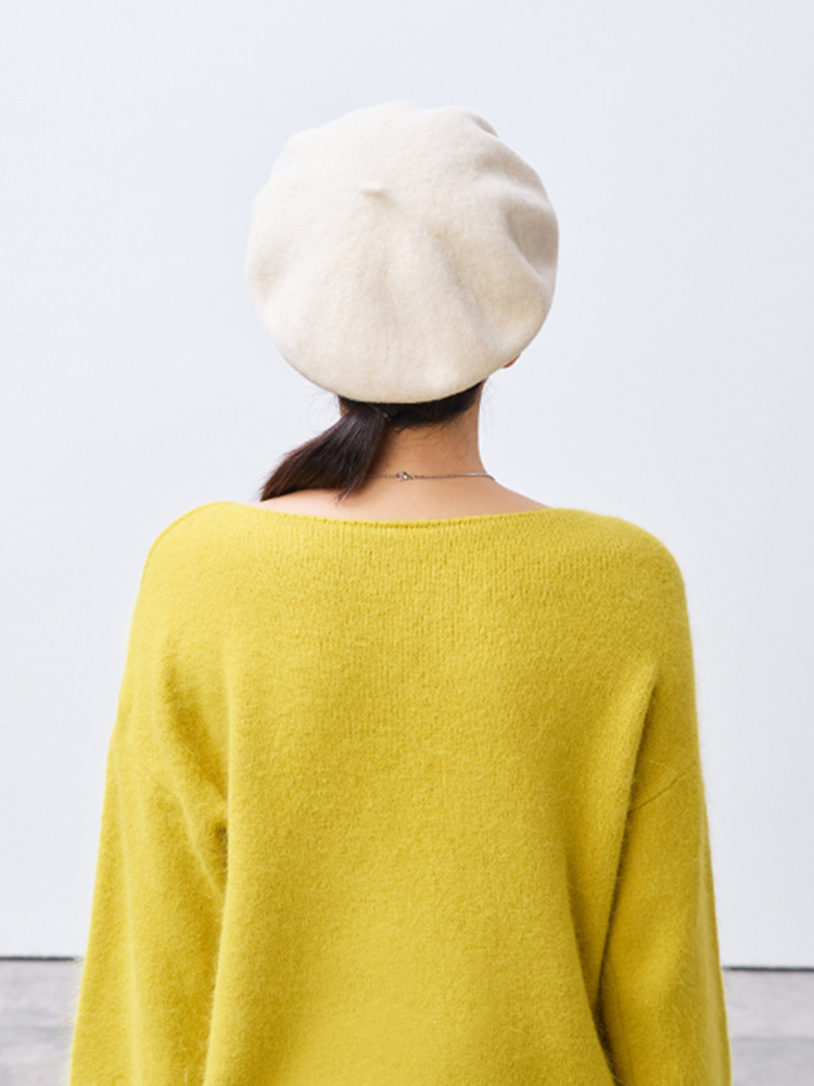 OH!HER 畫家貝蕾帽（100%羊毛）2508