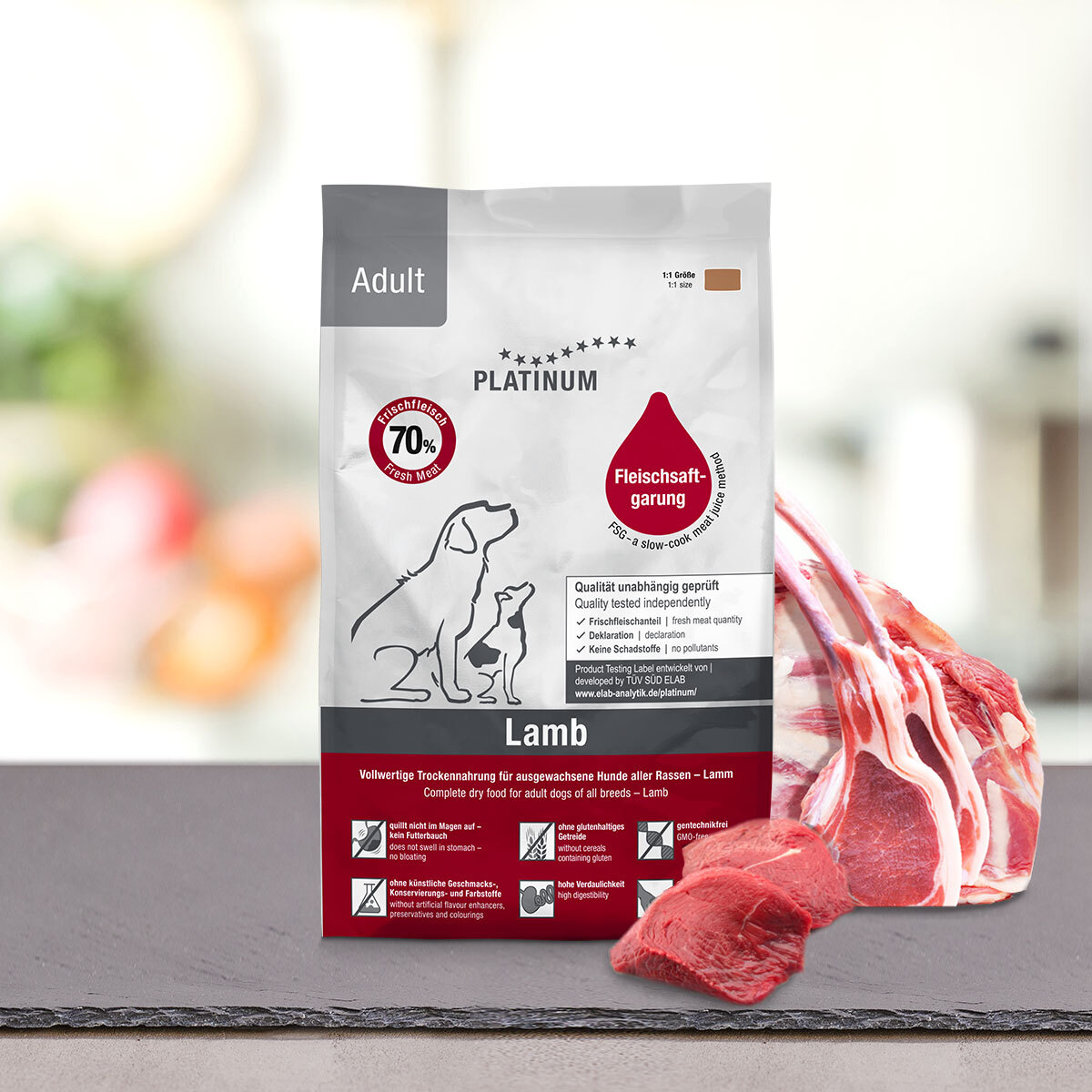 成犬配方低溫製70%鮮羊肉糧15kg (1.5kgx10包)(此日期前最佳:2026年06月30日)