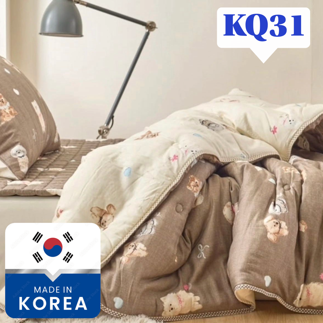100%韓國製莫代爾天絲四季被 KQ31