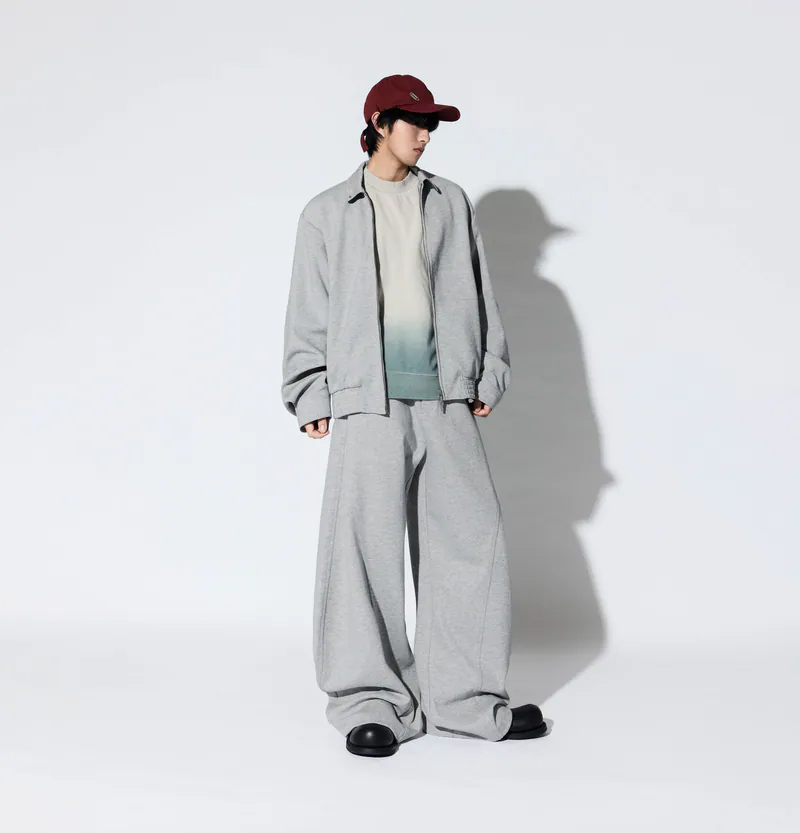 MELSIGN 闊腿棉長褲 黑/灰/紫紅 25 A/W Mellow Clip Pants