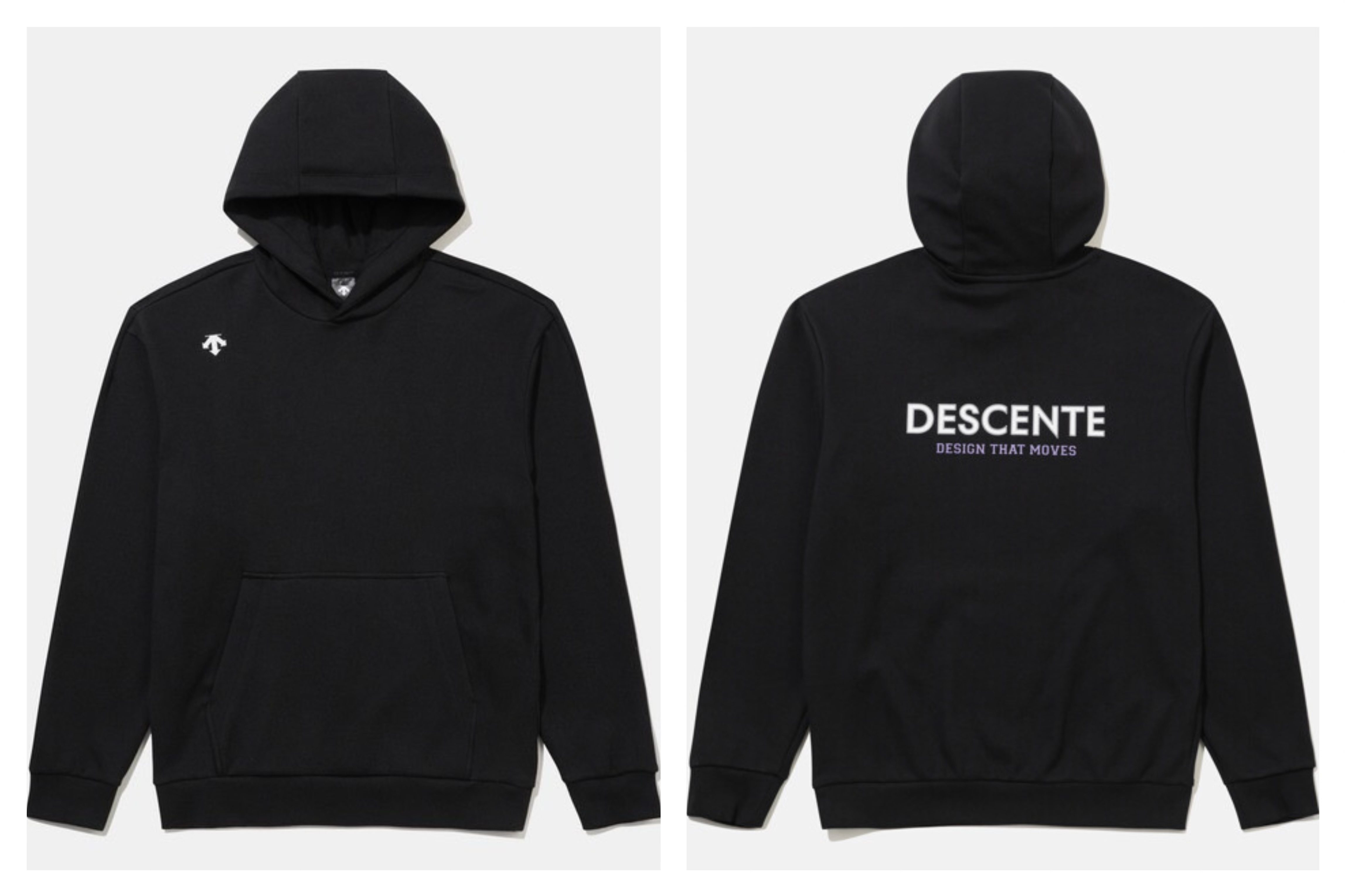 Descente 迪桑特 26春夏 背後字母 帽T 長袖上衣