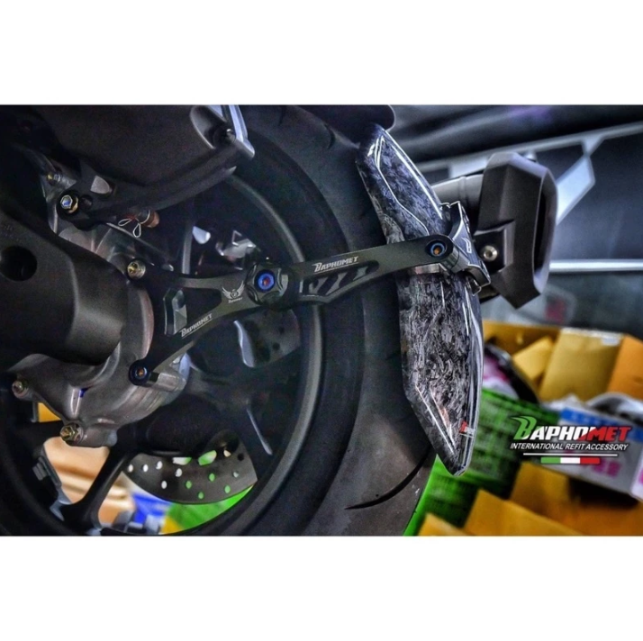 【巴風特 Bpahomet】CNC 左邊款 後 土除 鍛造 碳纖維 卡夢 擋泥板 水冷BWS/FORCE 2.0/NMAX/勁戰六代