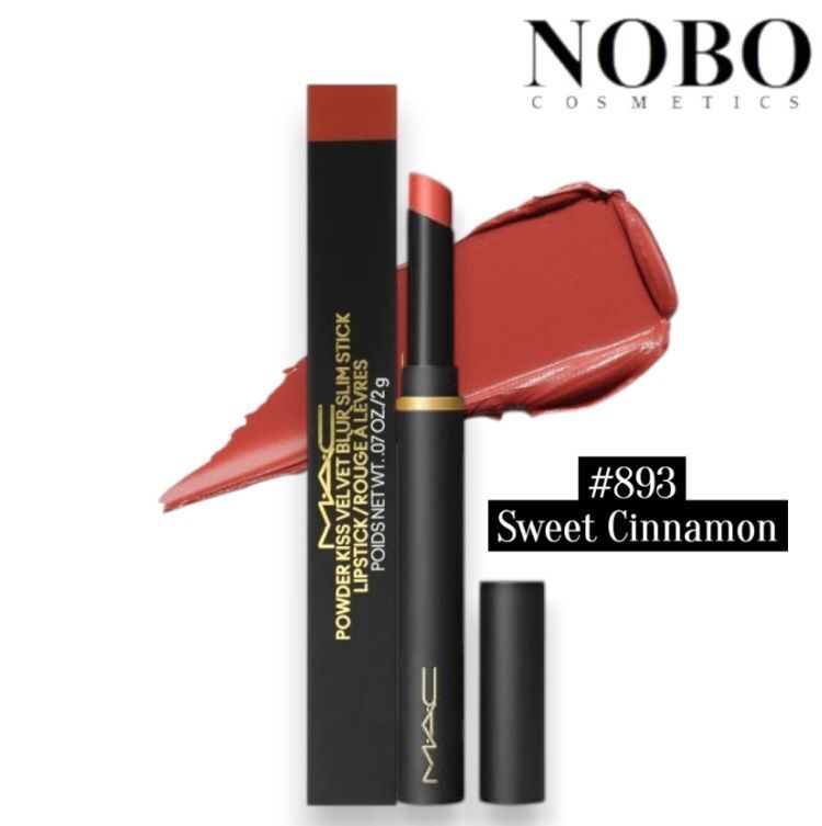 魅可 - 絲柔粉霧奢緞唇膏#893 Sweet Cinnamon 2g (平行進口)