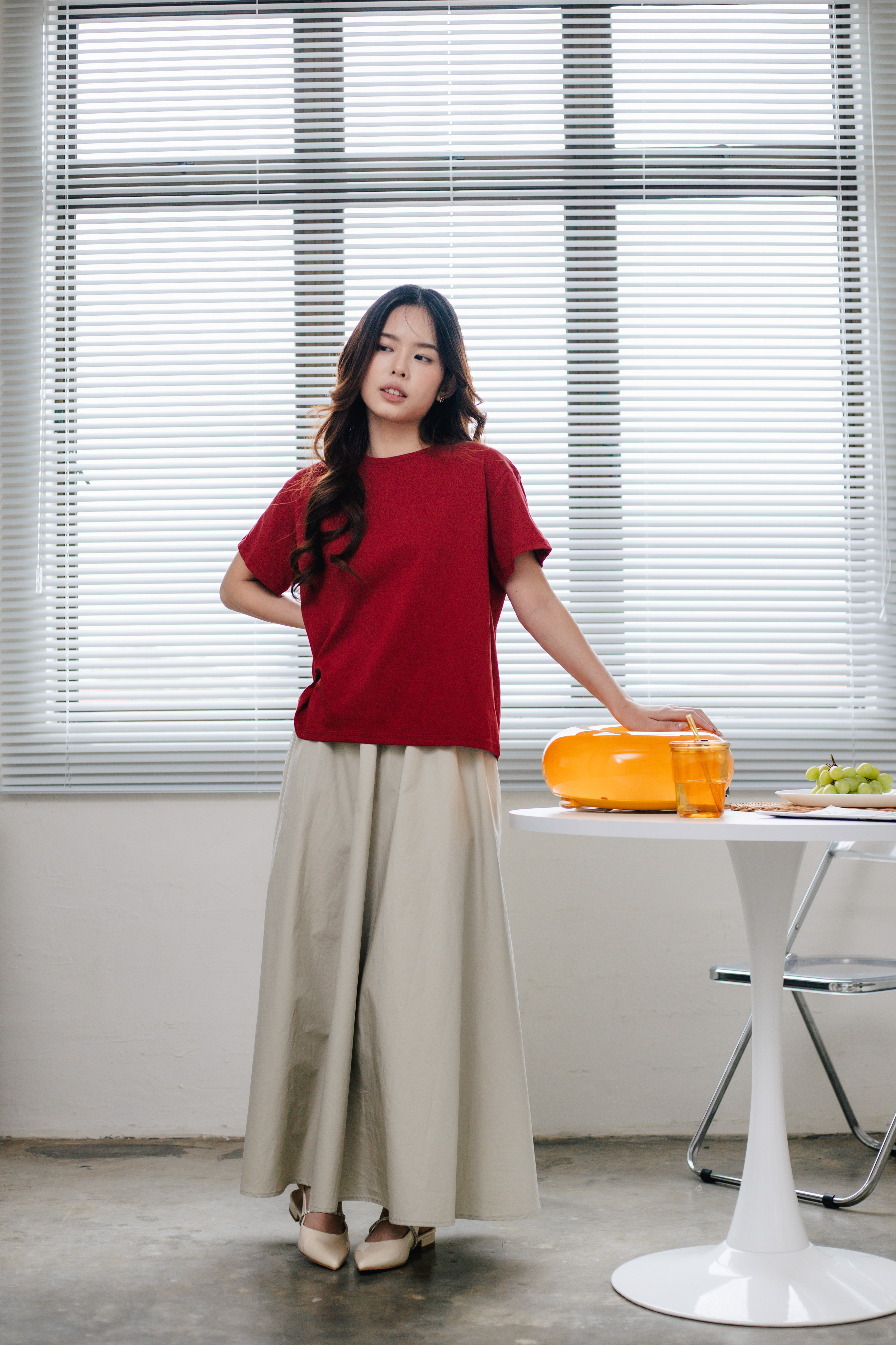 Koa Clean Cut Tee Red-2638TSRED