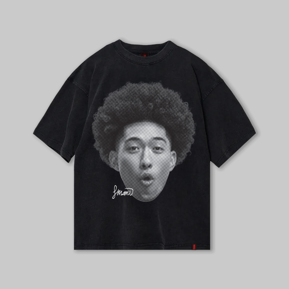 25-26MARS RETRO NIGHT_爆炸頭 水洗短TEE