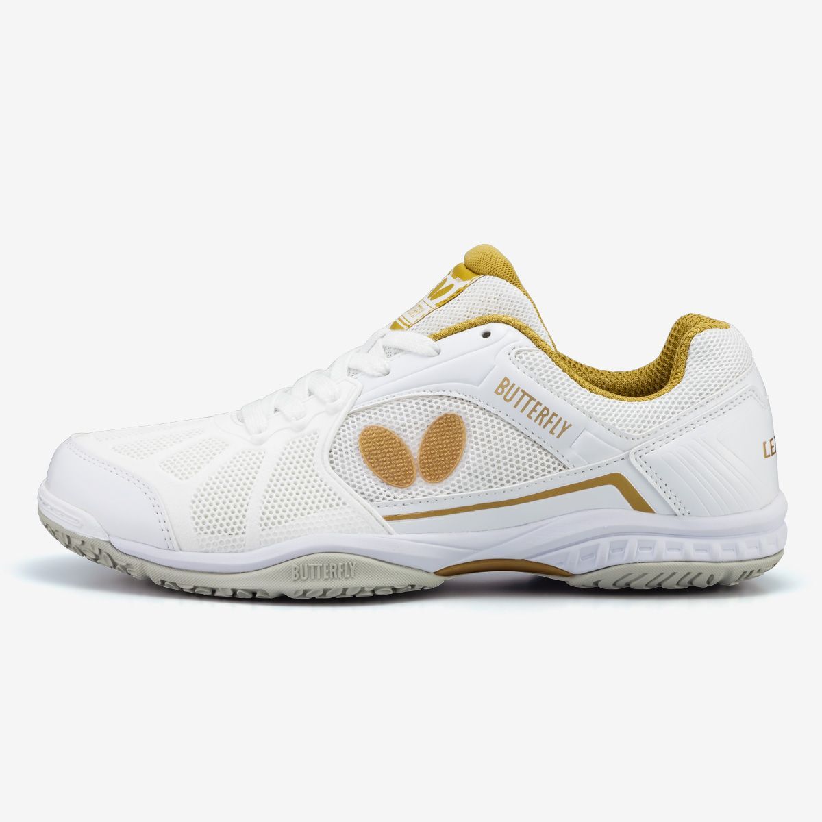 BUTTERFLY  蝴蝶牌 LEZOLINE 12 乒乓球鞋 白金色