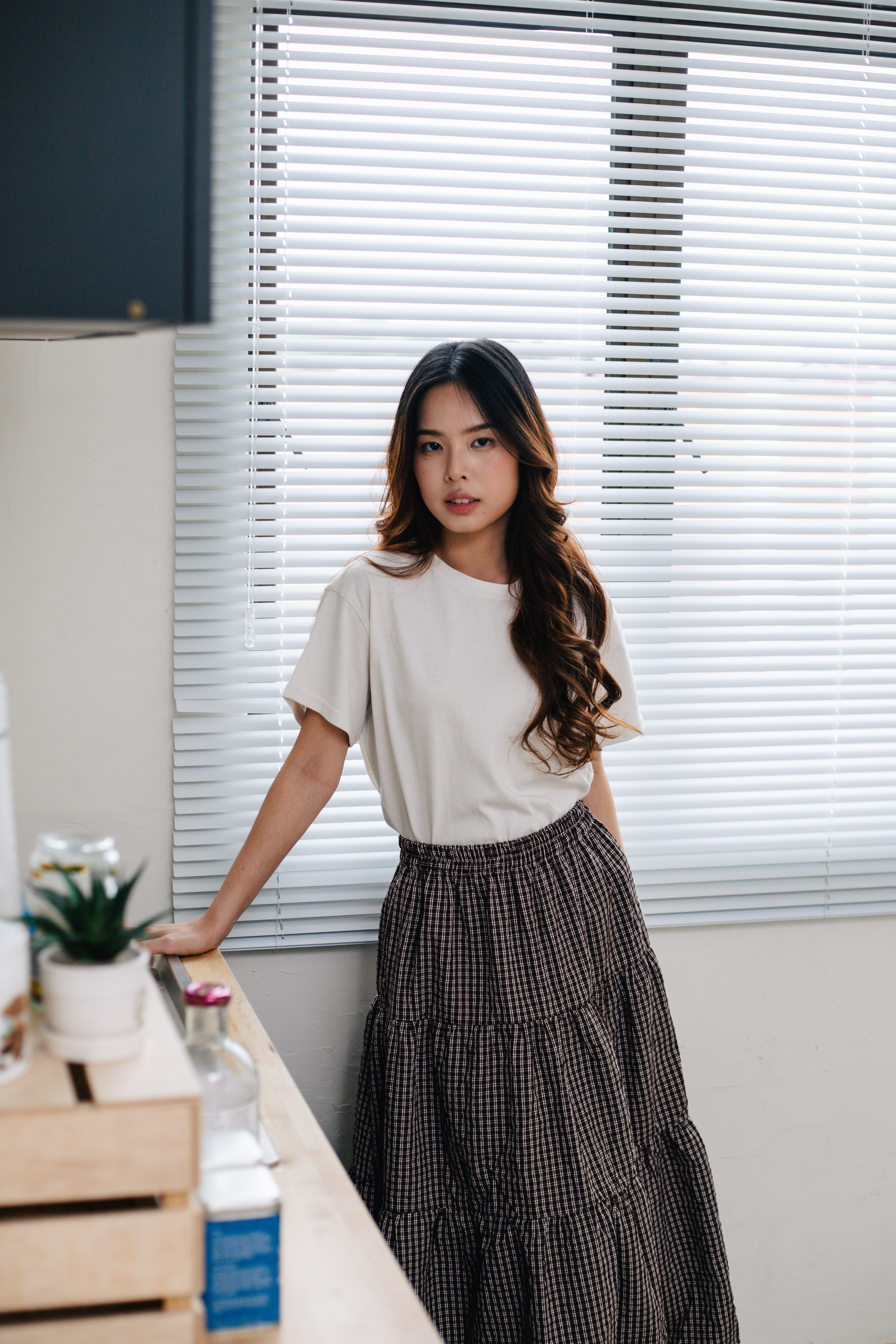 Koa Clean Cut Tee Beige- 2638TSBEI