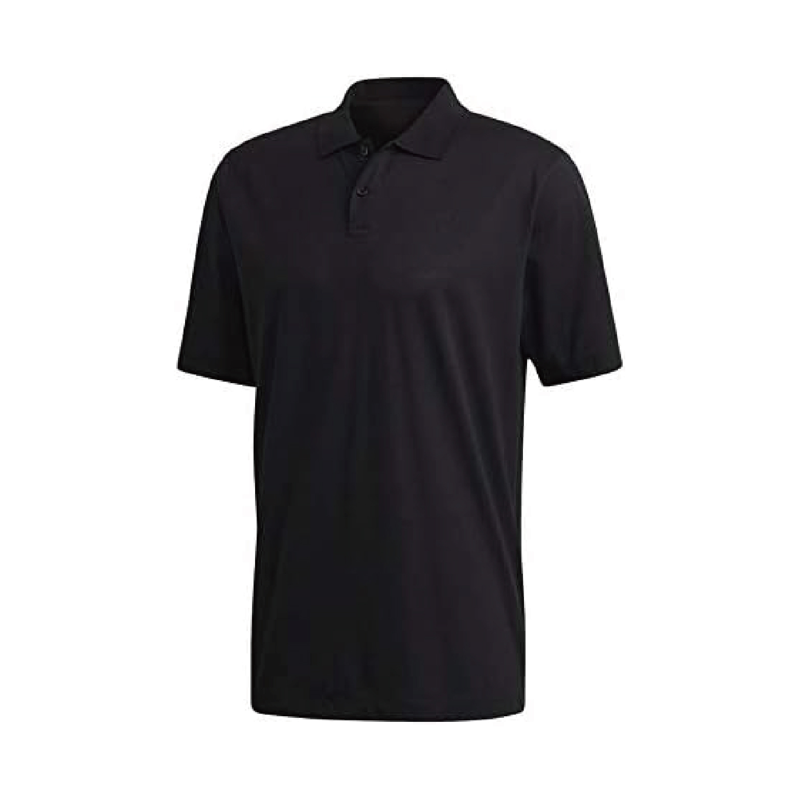 【 Y-3 M CL PIQUE POLO 棉質短袖上衣 - 黑 】