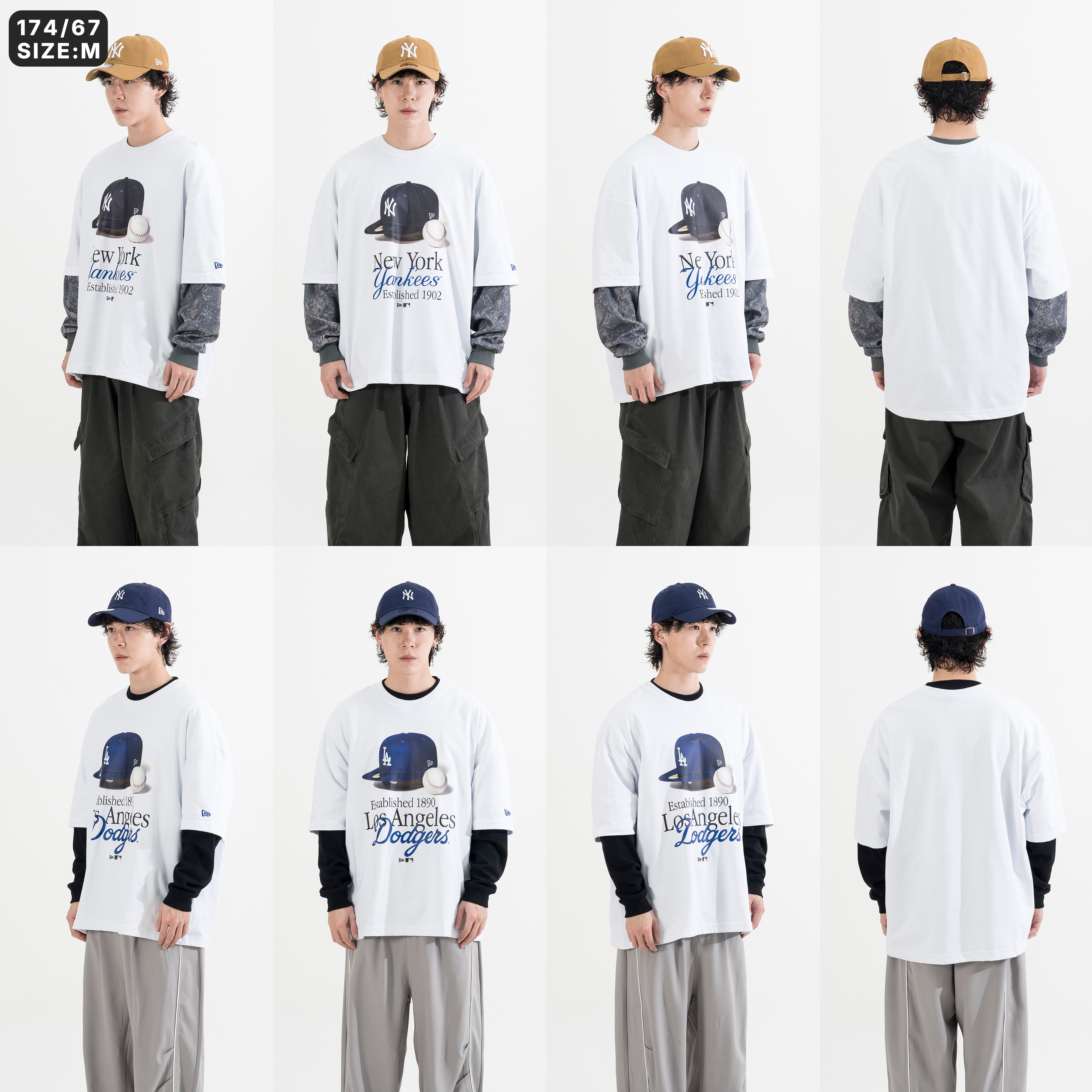 New Era Graphic Pack Oversized Tee 球隊印花 寬版短Tee