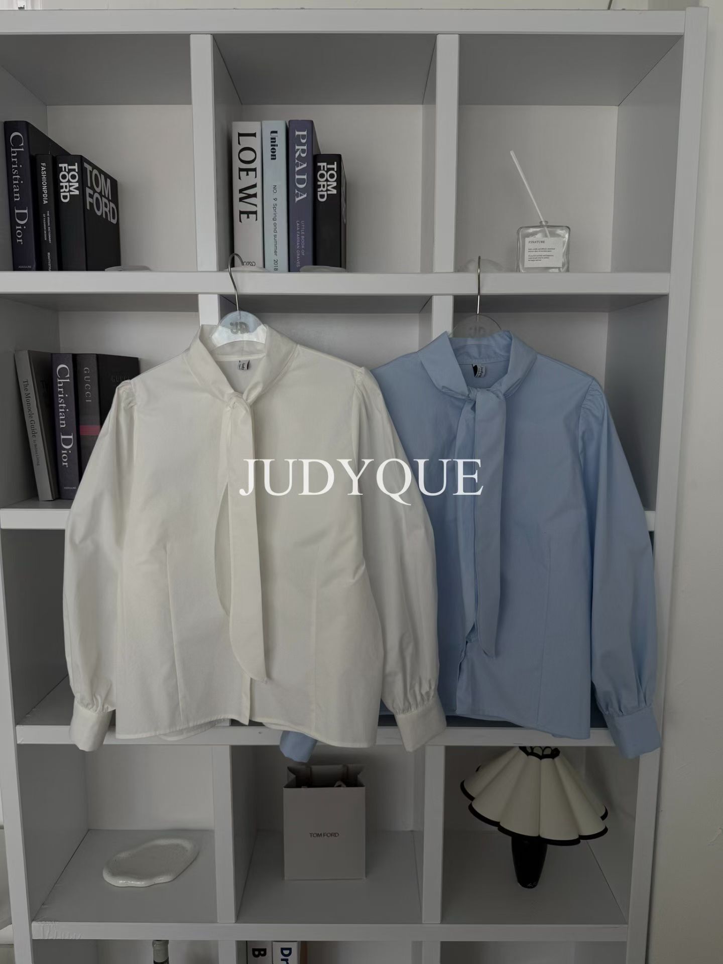 JQ5502 優雅領巾宮廷袖恤衫 *特價* (優惠碼同充值購物金不適用)