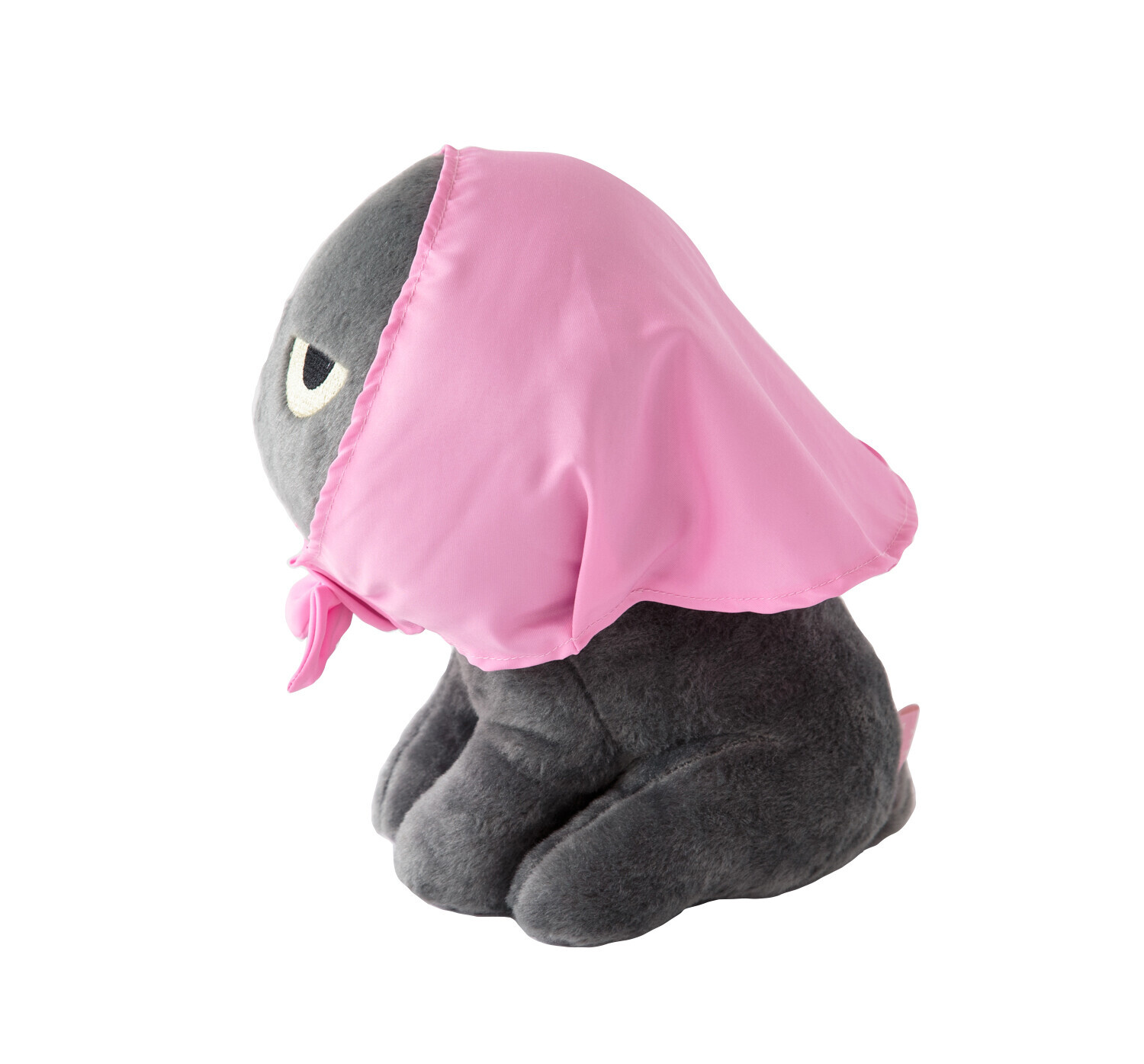 [Angry Machiko] 真知子粉紅色帽毛公仔 25cm