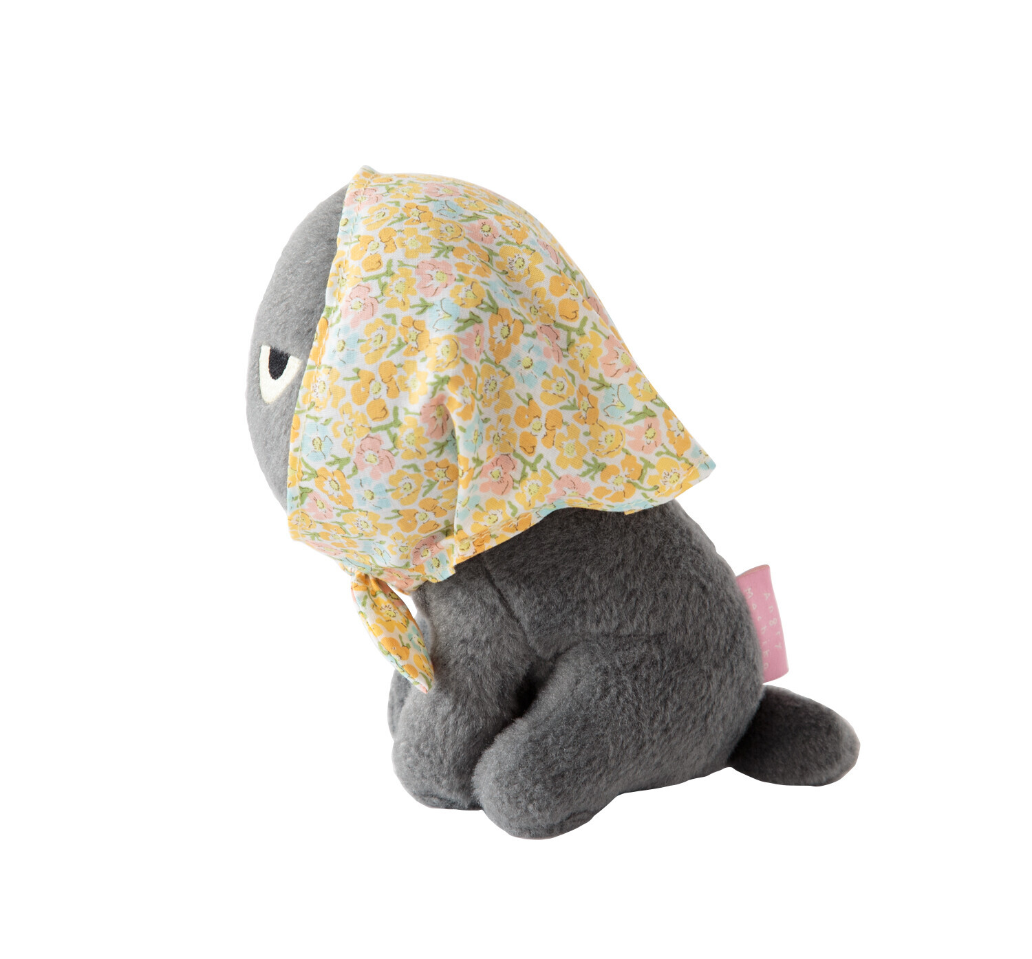 [Angry Machiko] 真知子黃色花帽毛公仔 16.5cm