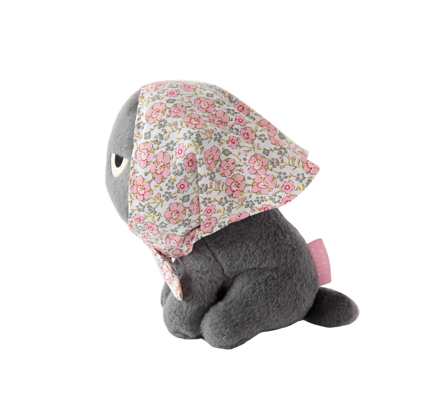 [Angry Machiko] 真知子粉紅色花帽毛公仔 16.5cm