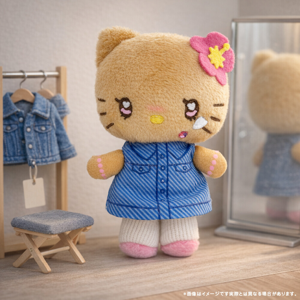 [SANRIO] HELLO KITTY 13CM 公仔吊飾 (Y2K造型系列)