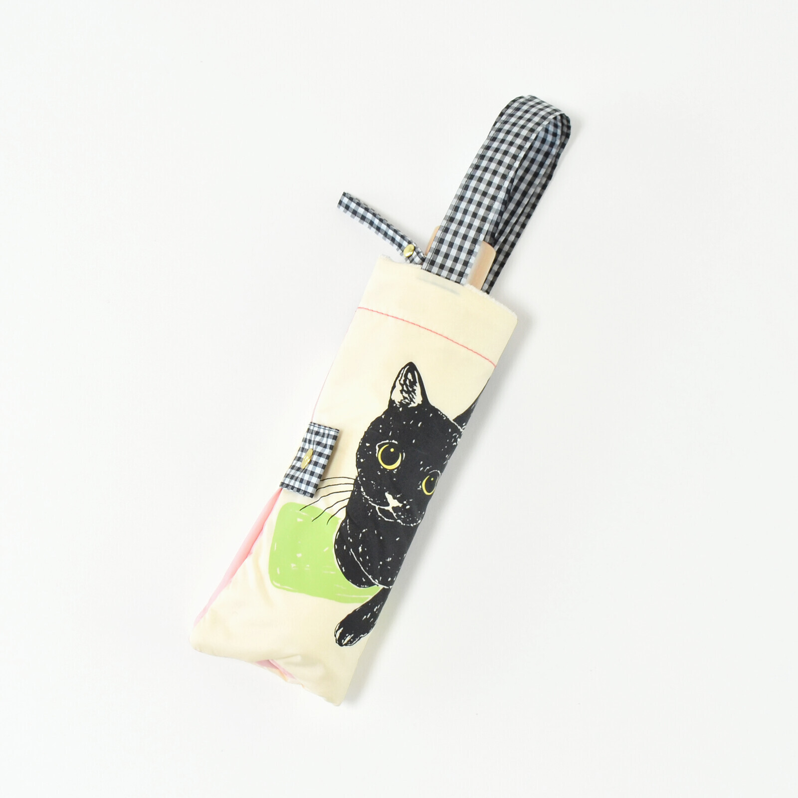 [黑貓] 防風迷你縮骨傘