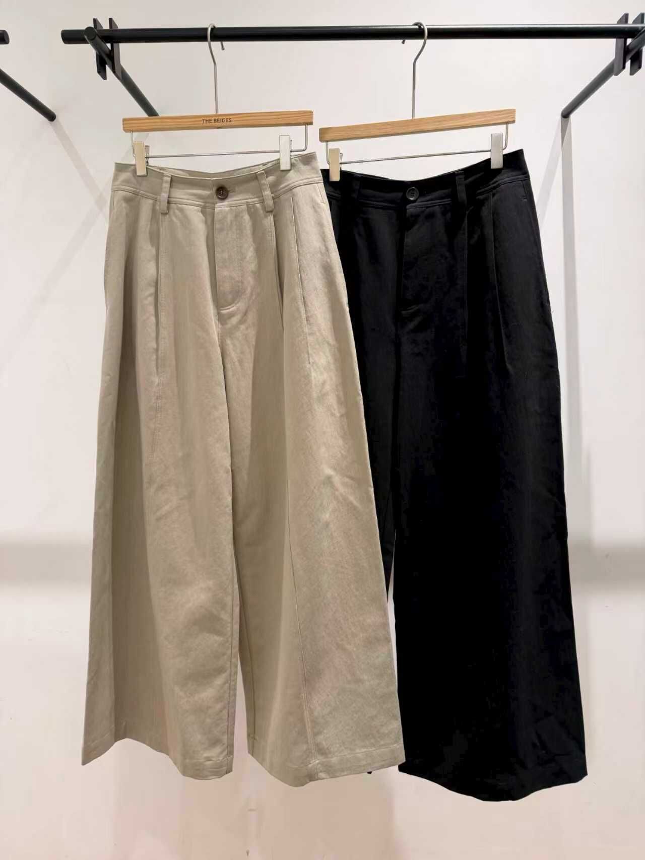 TS5519 打褶闊腳褲 *特價* (優惠碼同充值購物金不適用)