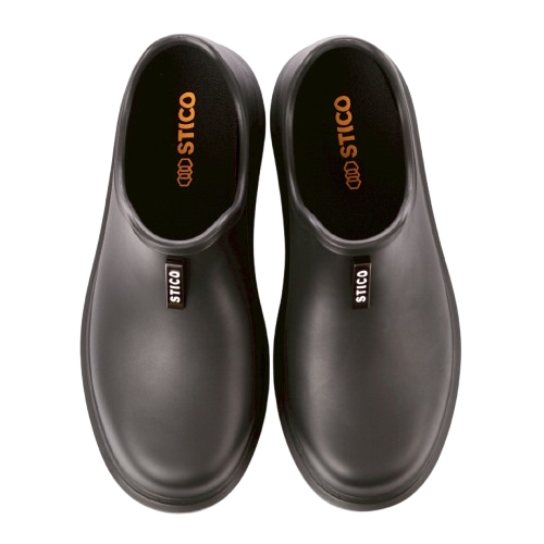 韓國STICO科技防滑工作鞋 2026新款 總裁廚師鞋 曜石黑 NEC-A52