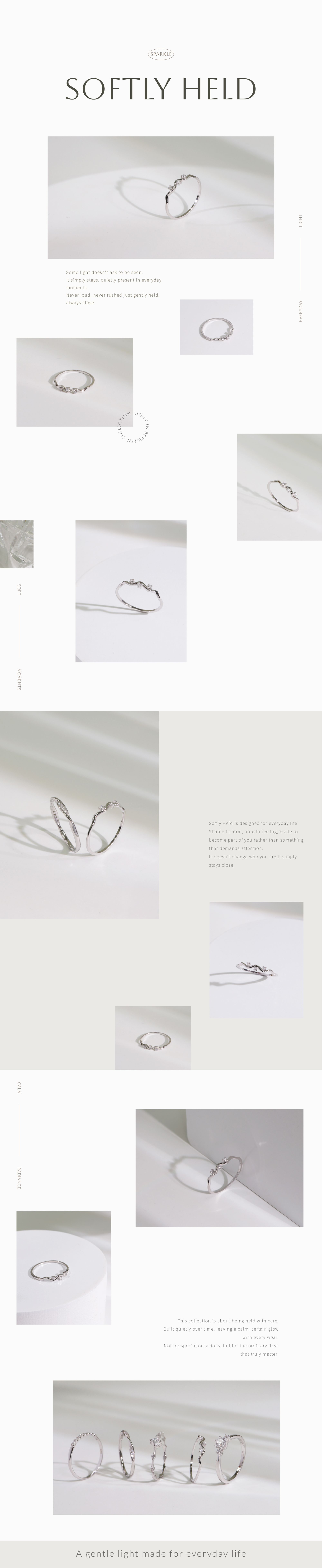 漫天星影 小鑽戒指｜Miestilo Jewelry設計師輕珠寶品牌｜舒飾質感每一刻