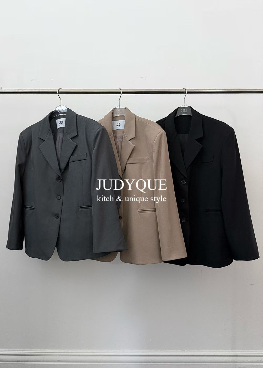 JQ5506 韓系正式西裝褸 *特價* (優惠碼同充值購物金不適用)