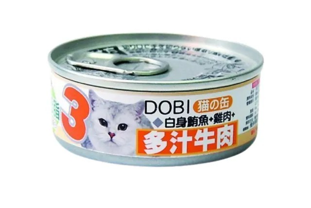 【多比】DOBI貓罐多汁牛肉80g