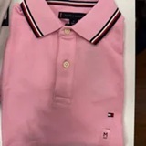 [S] TOMMY HILFIGER CLASSIC PINK REGULAR FIT TOMMY WICKING POLO, 78J2653-653 (STH1545)