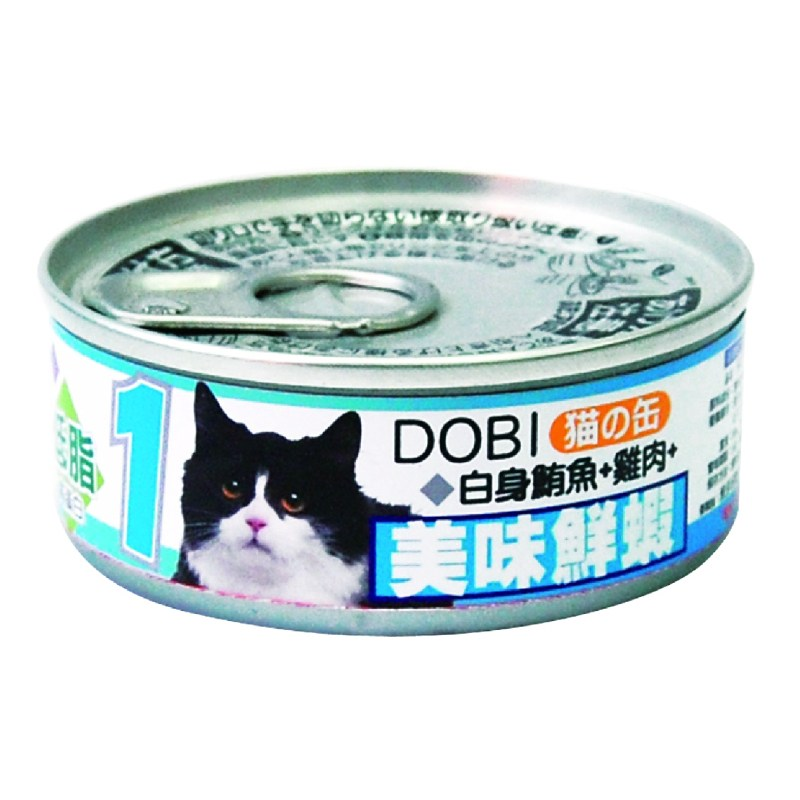 【多比】DOBI貓罐美味鮮蝦80g