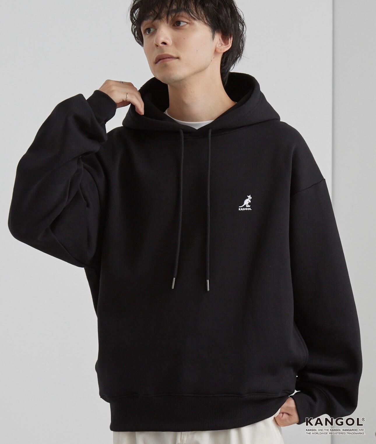 【預購】JN020501 KANGOL 經典刺繡連帽衛衣