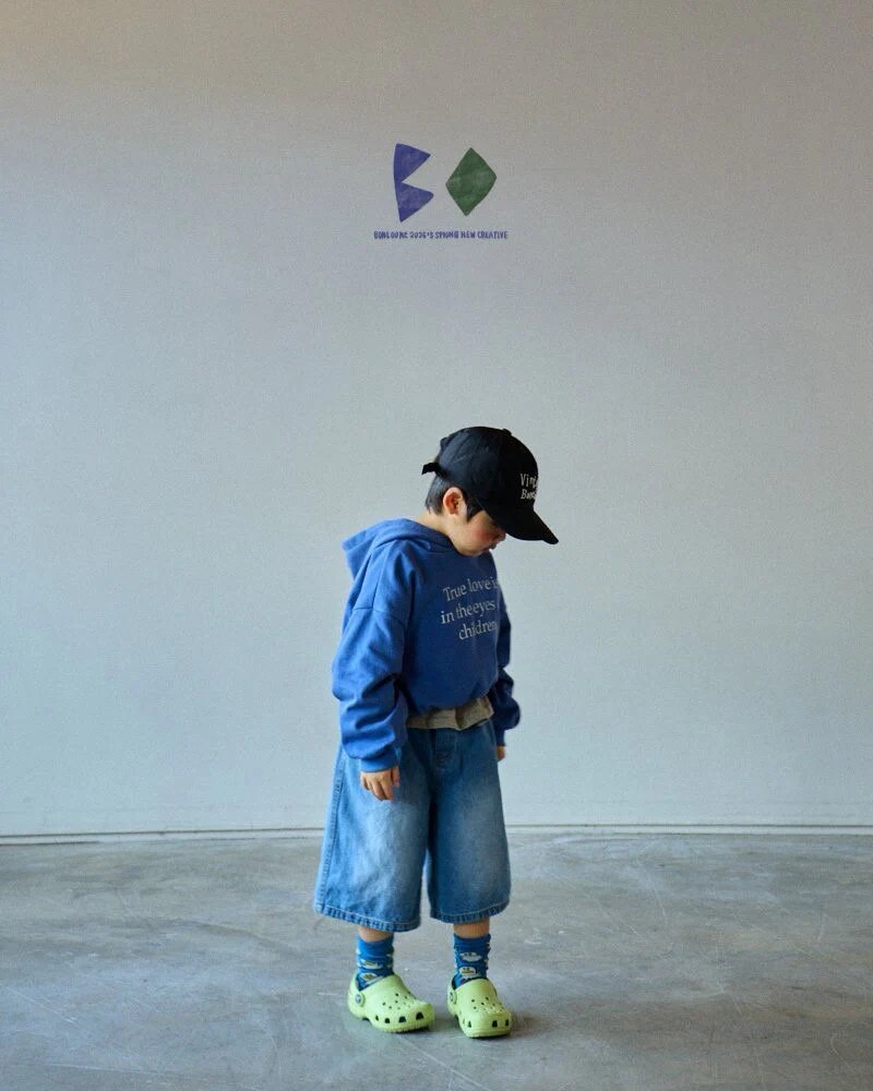 90-160 BN 牛仔5分褲