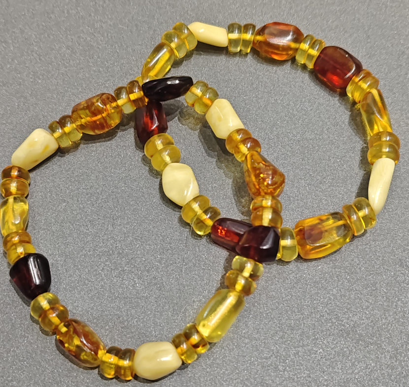 UZ005 B5 多寶隨型手串 蜜蠟 默認16CM手圍