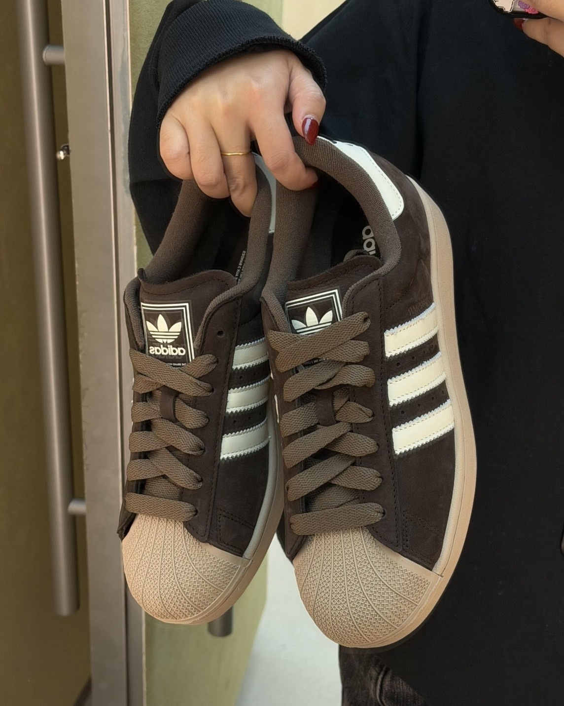 ADIDAS Superstar II 咖啡棕