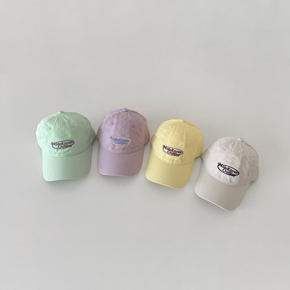任選兩件$300【H0330】時髦字母百搭棒球帽(3-6歲)