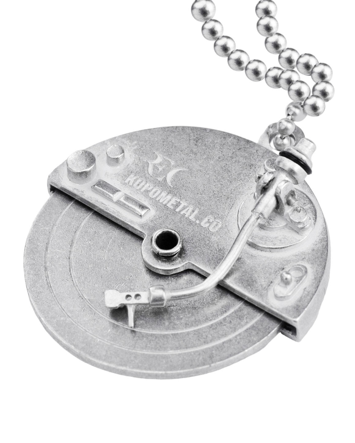 REC X KOPOMETAL Turntable Spinner吊飾