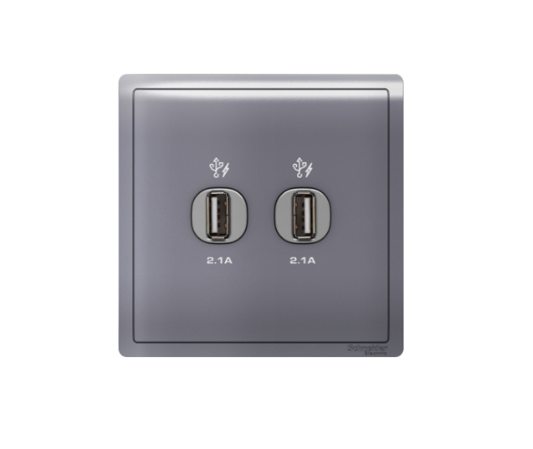 PIENO豐尚两位2.1A USB充電插座