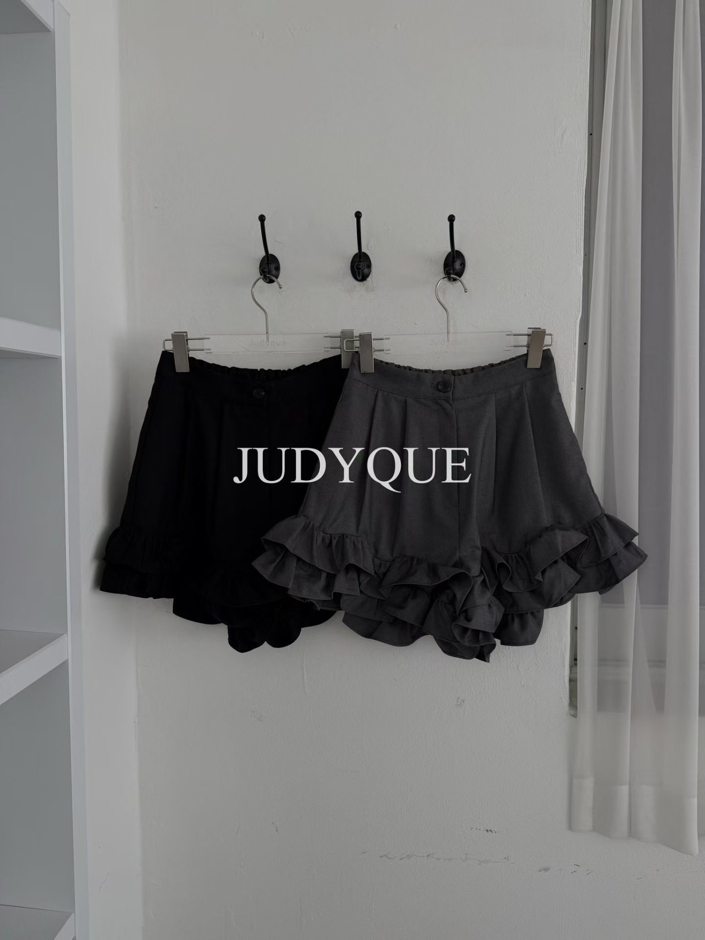 JQ5511 花苞西裝短裙 *特價* (優惠碼同充值購物金不適用)