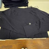 [S] TOMMY HILFIGER BLACK BOATNECK SWEATER, XW04163-404 (STH1553)