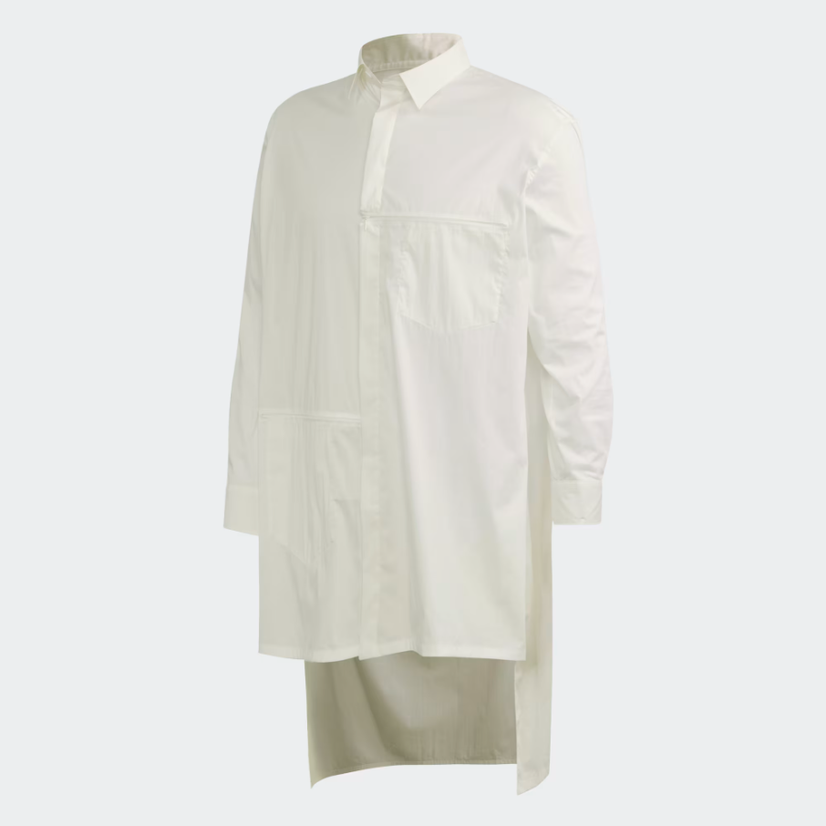 【 Y-3 M CL LONG SHIRT 長版長袖襯衫 - 白 】