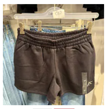 [S] CALVIN KLEIN BLACK MONOLOGO FLEECE PULL-ON SHORTS, 47A207G-002 (SCK810)