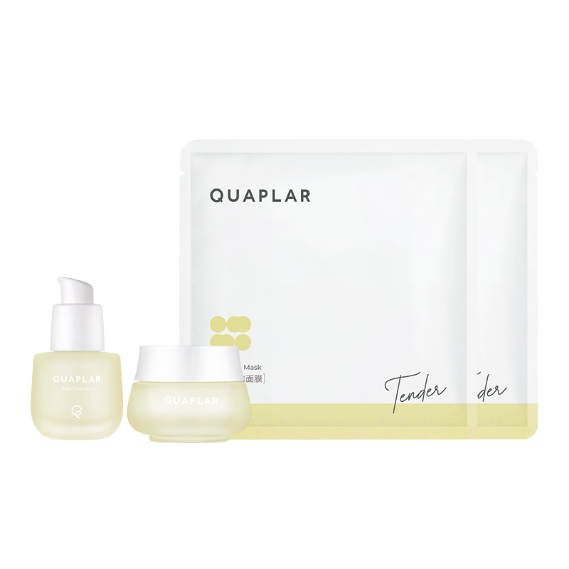 【HORSE成霜】安定舒敏精華+安定舒敏乳霜+(單片)緩緩舒撫面膜2片