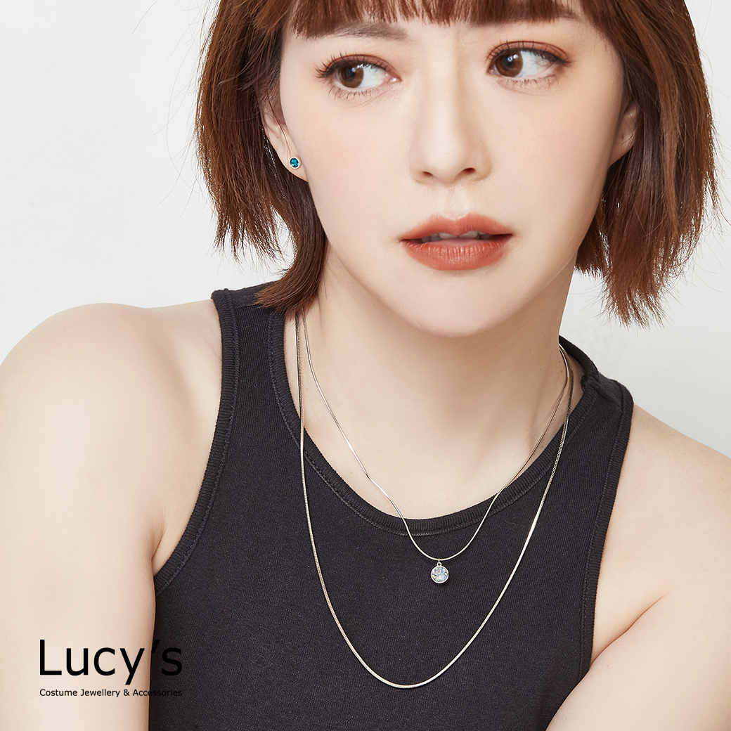 藍光輕語 雙層項鍊 (126293)