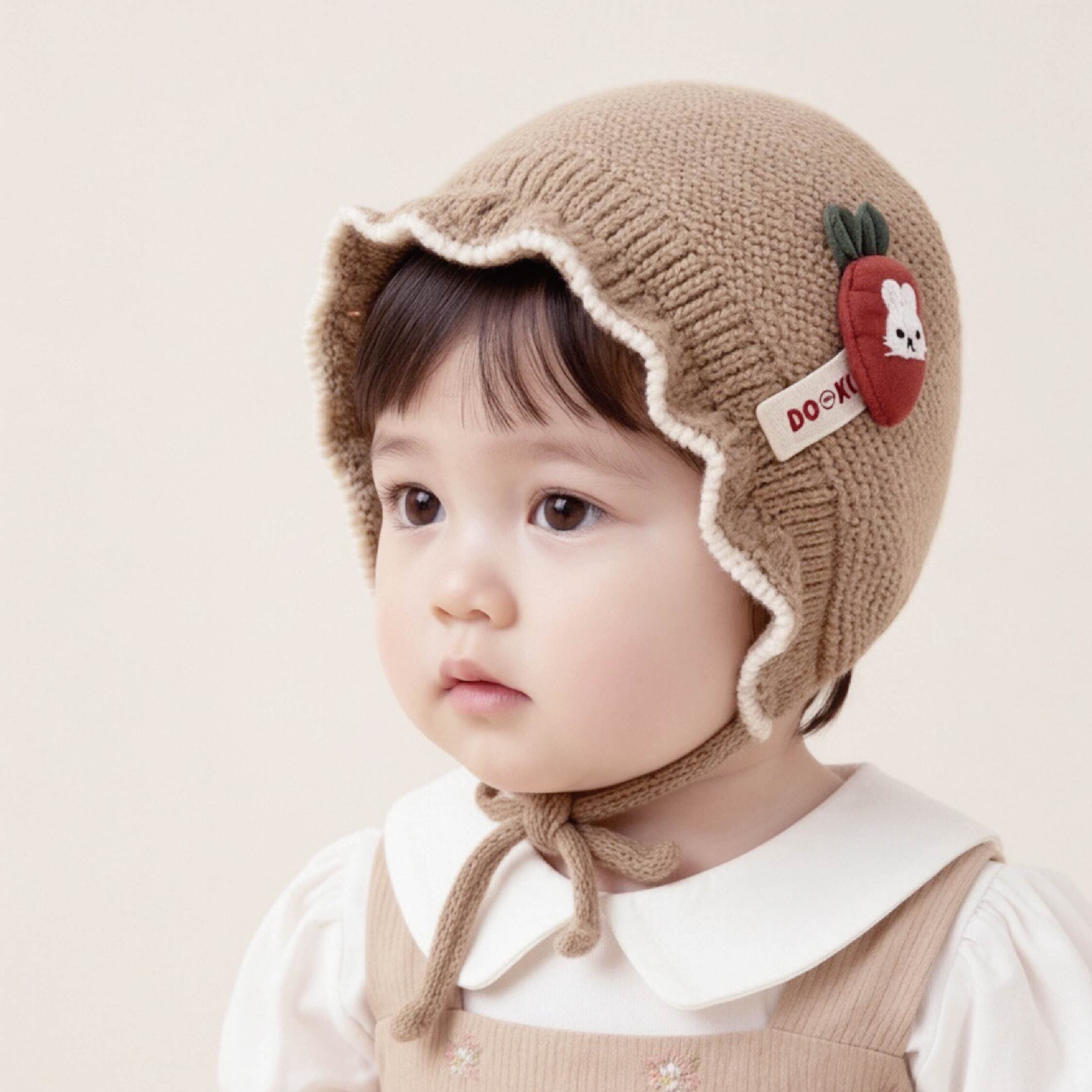 【JA1606】萌兔出沒針織毛帽＊二色