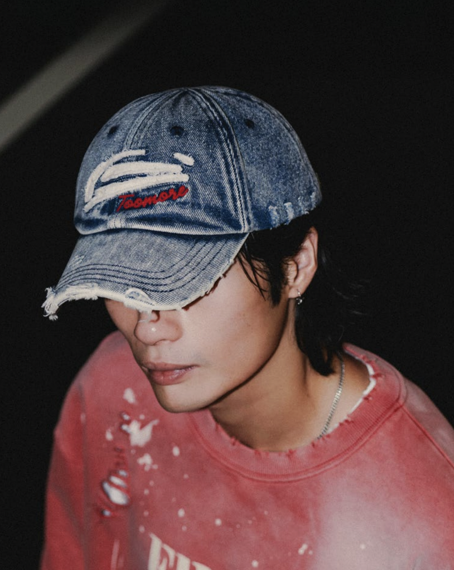 [現貨] Sense X TOOMORE Crash Washed Denim Cap Indigo | SENXTM-ACC02
