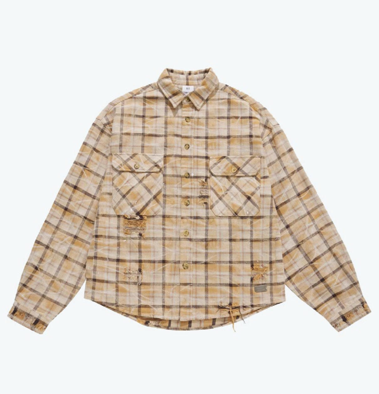 [Instock] SENSE x TOOMORE WASHED AGEING DESTROY FANNEL | SENXTM-03