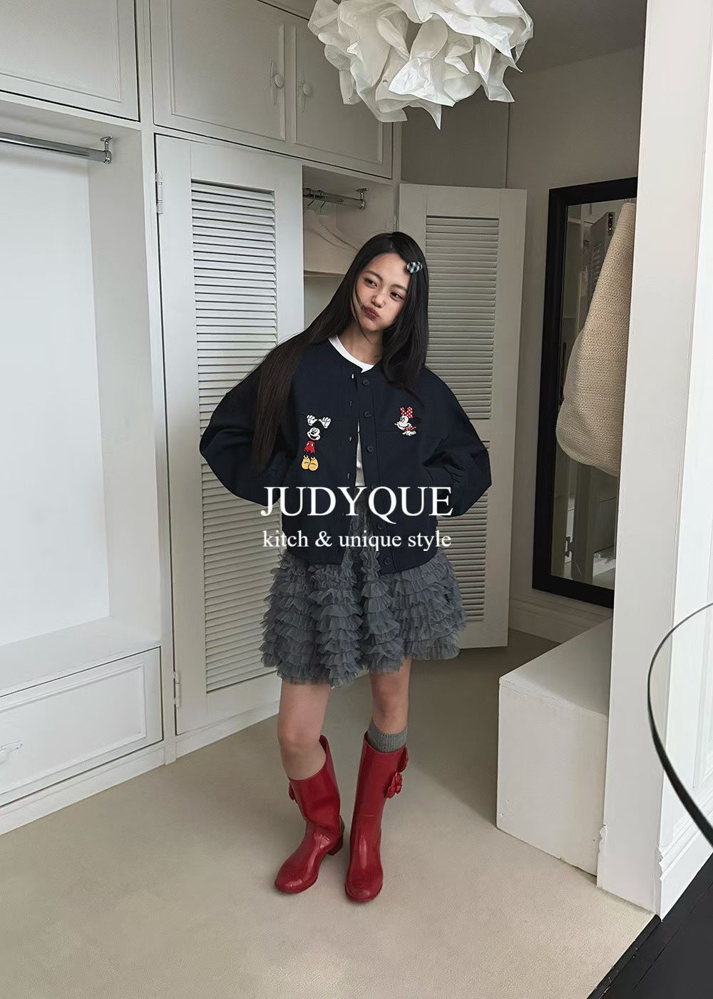 JQ5522 卡通棒球棉質外套 *特價* (優惠碼同充值購物金不適用)