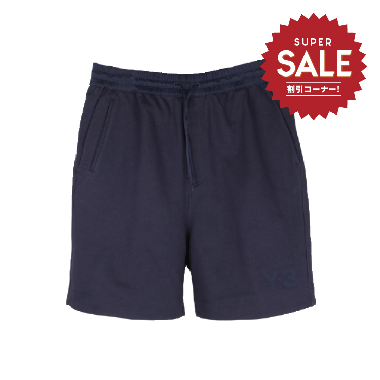 【 Y-3 M CL TRY SHORTS 休閒棉短褲 - 藍 】