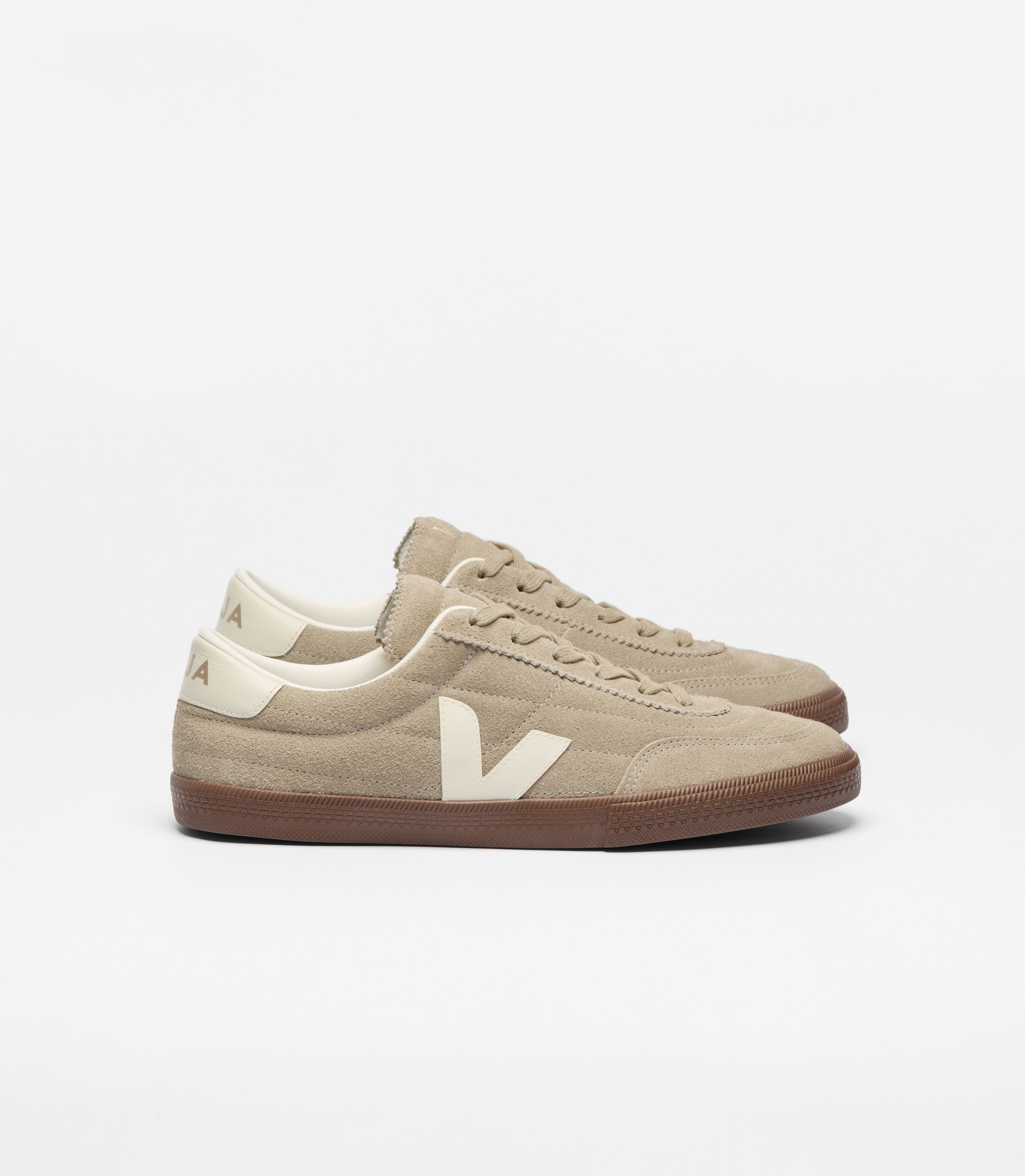 VEJA 復古休閒鞋｜PANENKA  (灰棕/米白)