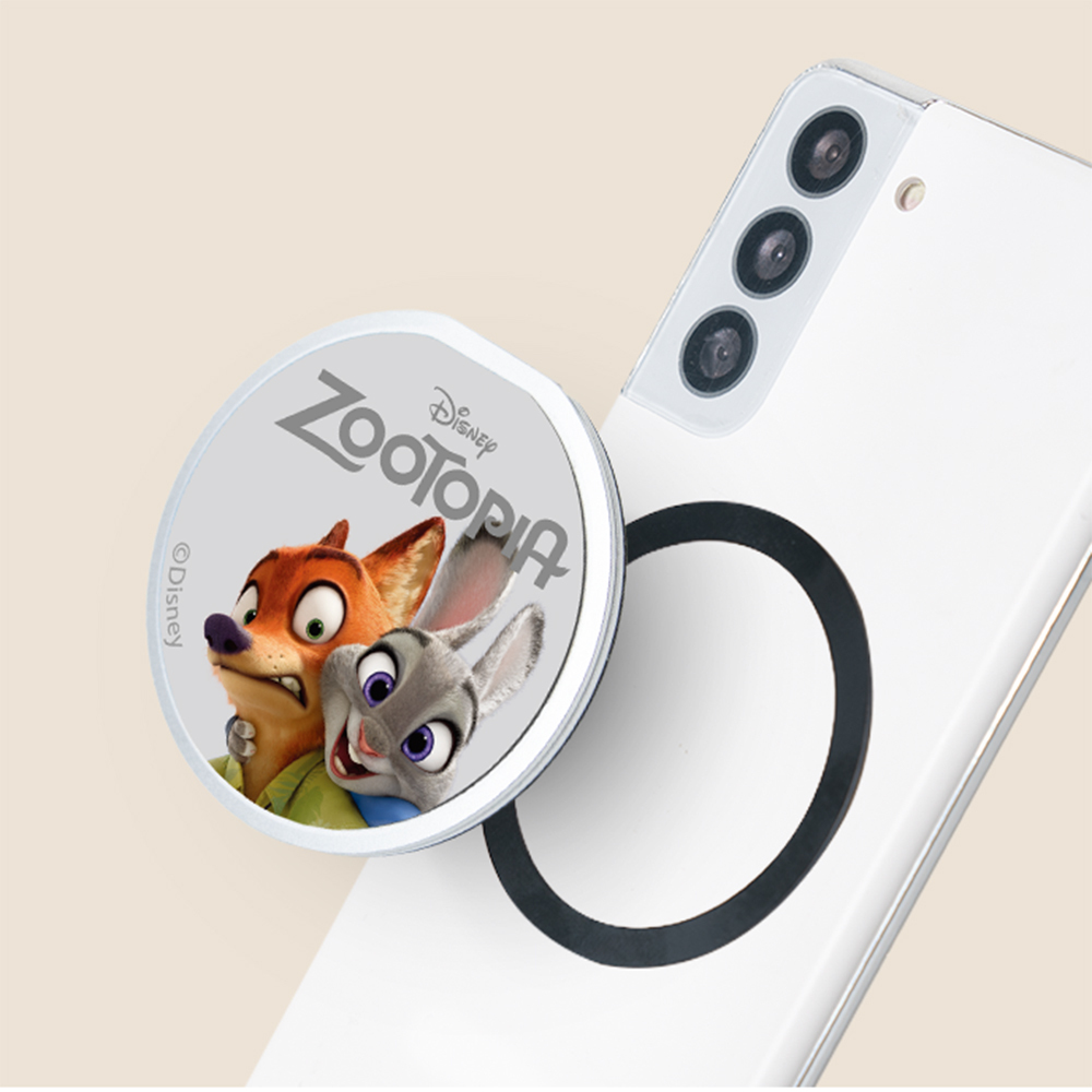 Disney 動物方城市-磁吸鏡子金屬支架【正版授權】